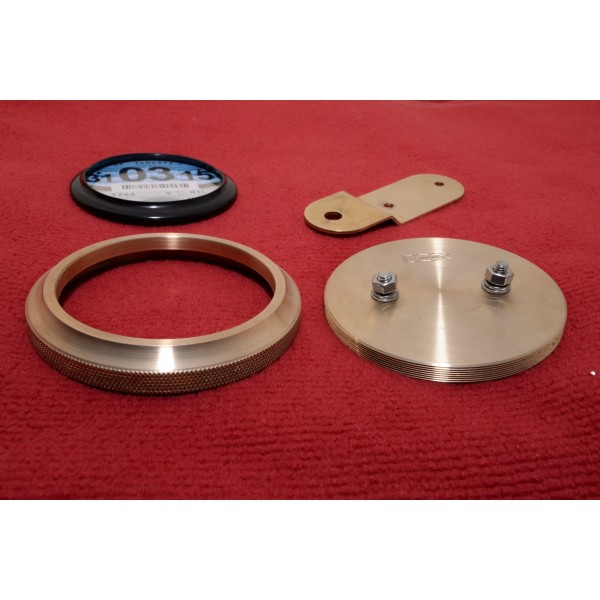 Vintage Pennant tax disk or tax disc holder Unplated